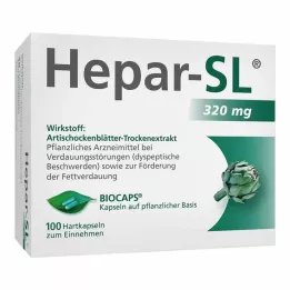 HEPAR-SL 320 mg Gélules dures, 100 pcs
