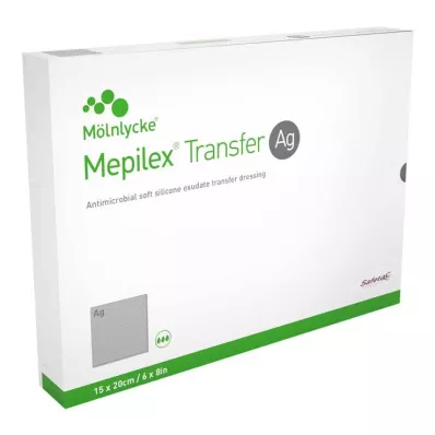 MEPILEX Pansement mousse Transfer Ag 15x20 cm stérile, 10 pces