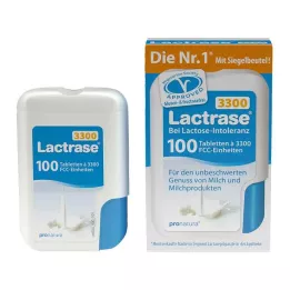 LACTRASE 3 300 FCC Comprimés dans un distributeur cliquable, 100 pcs