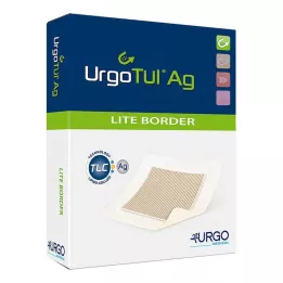 URGOTÜL Pansement Ag Lite Border 8x8 cm, 10 pces