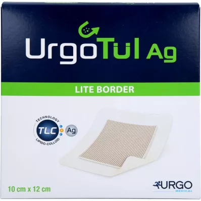 URGOTÜL Pansement Ag Lite Border 10x12 cm, 10 pces