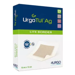 URGOTÜL Pansement Ag Lite Border 10x12 cm, 10 pces