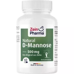 NATURAL Gélules de D-mannose 500 mg, 60 gélules