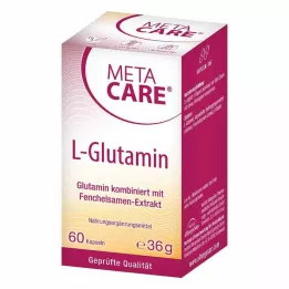META-CARE Gélules de L-glutamine, 60 gélules