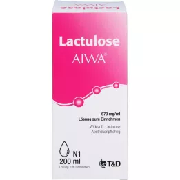 LACTULOSE AIWA 670 mg/ml Solution buvable, 200 ml