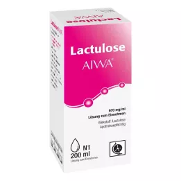 Lactulose AIWA 670 mg/ml solution buvable, 200 ml