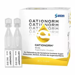 CATIONORM SD sine pipettes monodose, 30X0.4 ml