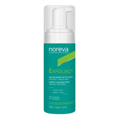 NOREVA Mousse nettoyante Exfoliac, 150 ml NOREVA Mousse nettoyante Exfoliac, 150 ml