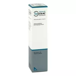 Calcilac 1000mg/880 unités internationales (20 pièces)
