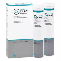 CALCILAC Comprimés effervescents, 40 pièces