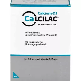 Calcilac 1000mg/880 unités internationales (100 pièces)