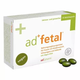 ADFETAL Paquet mensuel de capsules molles, 30 pièces