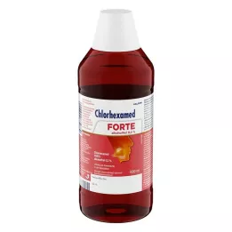 CHLORHEXAMED FORTE Solution sans alcool 0,2%, 600 ml