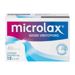 MICROLAX Solution rectale au clystère, 12X5 ml