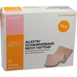 ALLEVYN Pansement mousse 9x11 cm non adhérent, 12 pces