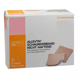 ALLEVYN Pansement mousse 9x11 cm non adhérent, 12 pces