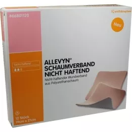 ALLEVYN Pansement mousse 19x21 cm non adhérent, 12 pces