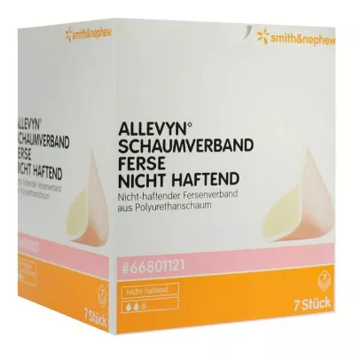 Talon de bandage en mousse Allevyn non adhésif, 7 pièces