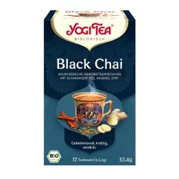 YOGI TEA Black Chai Bio Sachets filtres, 17X2.2 g