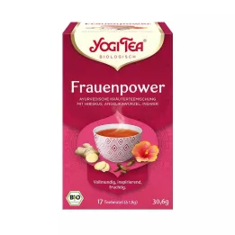 YOGI TEA Thé Frauenpower Bio, sachets filtres, 17X1.8 g