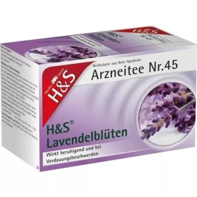 H&amp;S Fleurs de lavande, sachet-filtre, 20X1.0 g