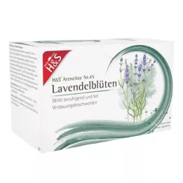 H&amp;S Fleurs de lavande, sachet-filtre, 20X1.0 g