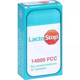 LACTOSTOP 14.000 FCC Distributeur de comprimés, 40 pièces