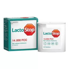 LACTOSTOP 14.000 FCC Distributeur de comprimés, 40 pièces