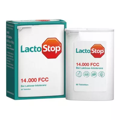 Lactostop 14 000 FCC comprimés en distributeur, 80 pc Lactostop 14 000 FCC comprimés en distributeur, 80 pc