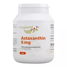 ASTAXANTHIN Gélules de 6 mg, 60 gélules