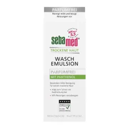 SEBAMED Emulsion lavante sans parfum pour peau sèche, 200 ml
