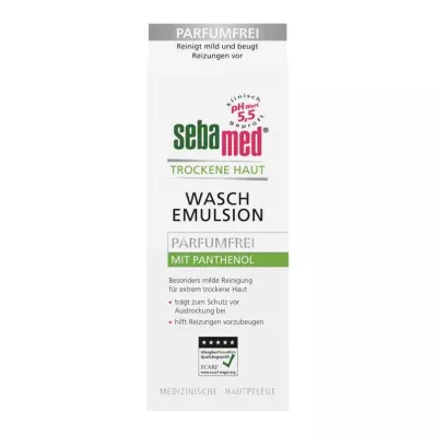 SEBAMED Emulsion lavante sans parfum pour peau sèche, 200 ml