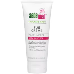 SEBAMED Crème pour les pieds à lurée sans parfum, 100 ml