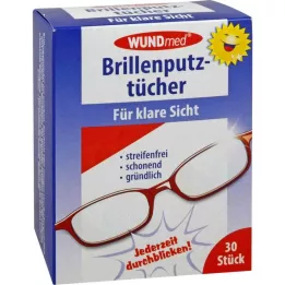 Chiffons de nettoyage pour lunettes, 30 pc