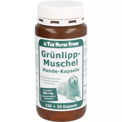 GRÜNLIPPMUSCHEL Gélules de 500 mg pour chiens, 150 gélules