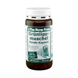 Moule aux lèvres vertes 500 mg pour capsules de chiens, 150 pc