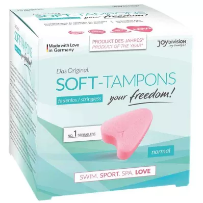 SOFT TAMPONS normal, 3 pcs SOFT TAMPONS normal, 3 pcs