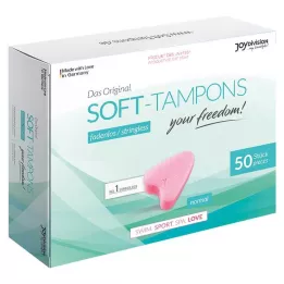 SOFT TAMPONS normal, 50 pcs