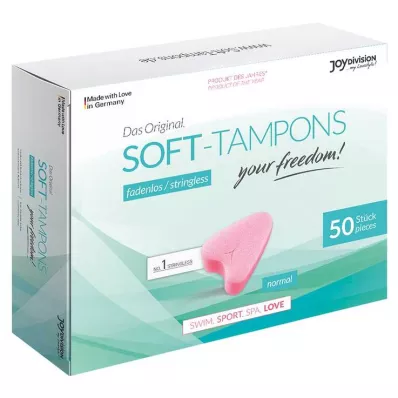 Tampons mous normaux, 50 pc