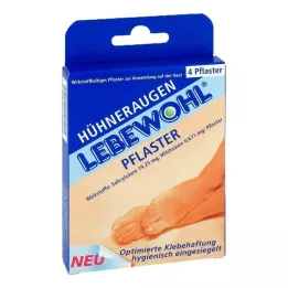 LEBEWOHL Pansement cor normal, 4 pièces