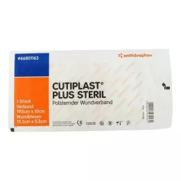 CUTIPLAST Pansement Plus stérile 10x19,8 cm, 1 pc