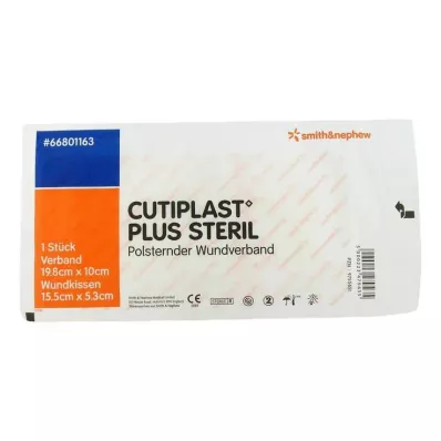 Pansement stérile Cutiplast Plus 10x19,8 cm, 1 pc