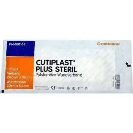 CUTIPLAST Pansement Plus stérile 10x24,8 cm, 1 pc