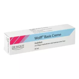 WOLFF Crème de base mi-grasse, 50 ml