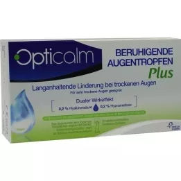 OPTICALM Collyre apaisant Plus en unidose, 20X0.5 ml