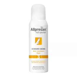 ALLPRESAN Mousse spéciale pieds n°3 pour peaux très sèches, 125 ml