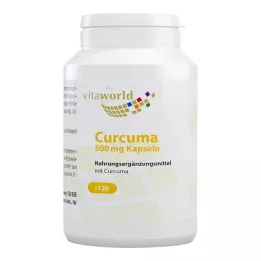 CURCUMA Gélules de 500 mg, 120 gélules