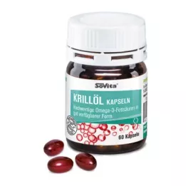 SOVITA Gélules dhuile de krill, 60 gélules