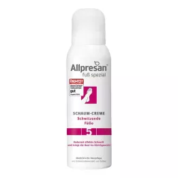 ALLPRESAN Crème-mousse spéciale pour les pieds, 125 ml