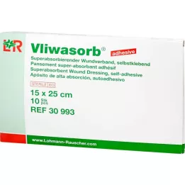 VLIWASORB adhesive superabso.comp.sk.st.15x25 cm, 10 pcs